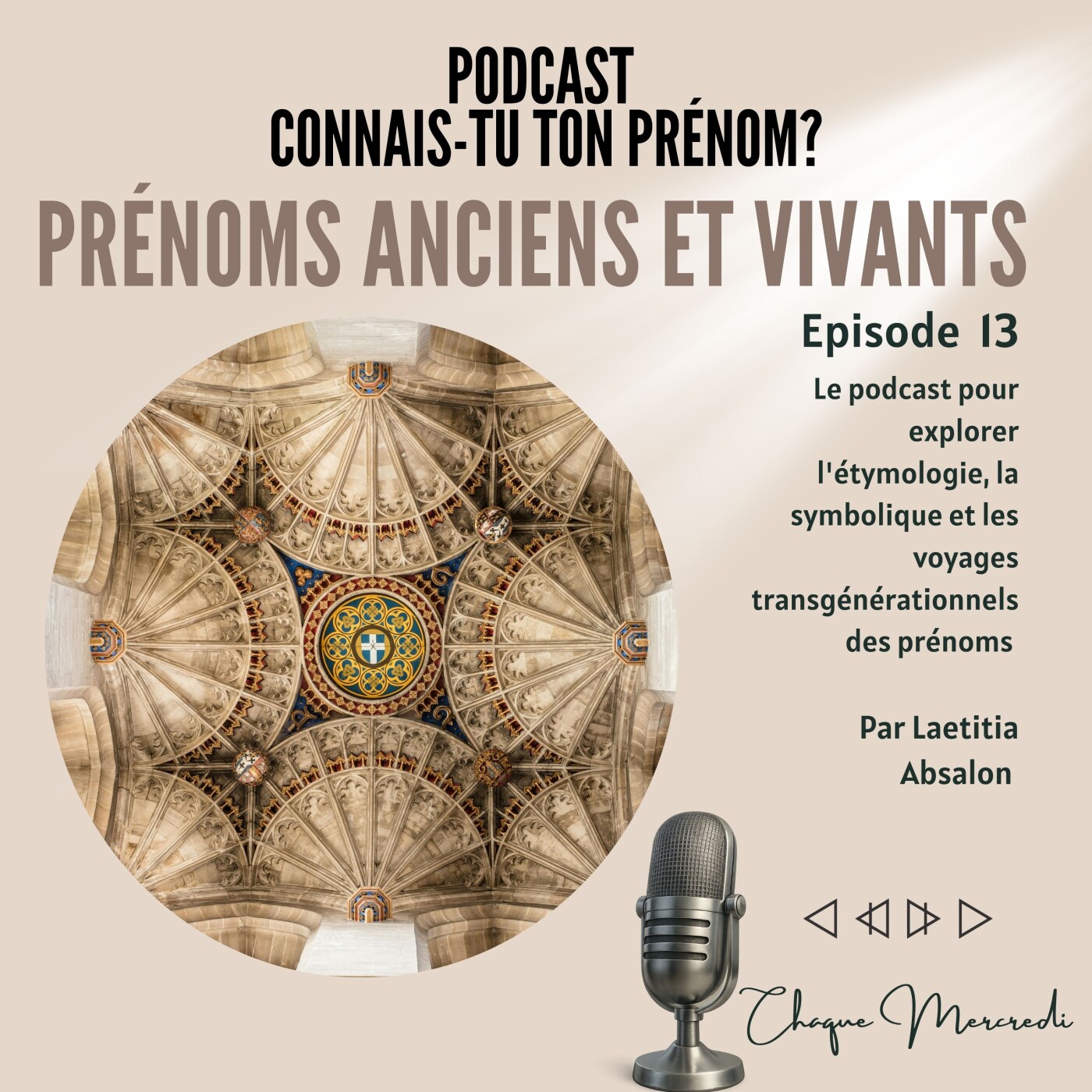 Épisode #13 - PRÉNOMS ANCIENS ET VIVANTS episode artwork