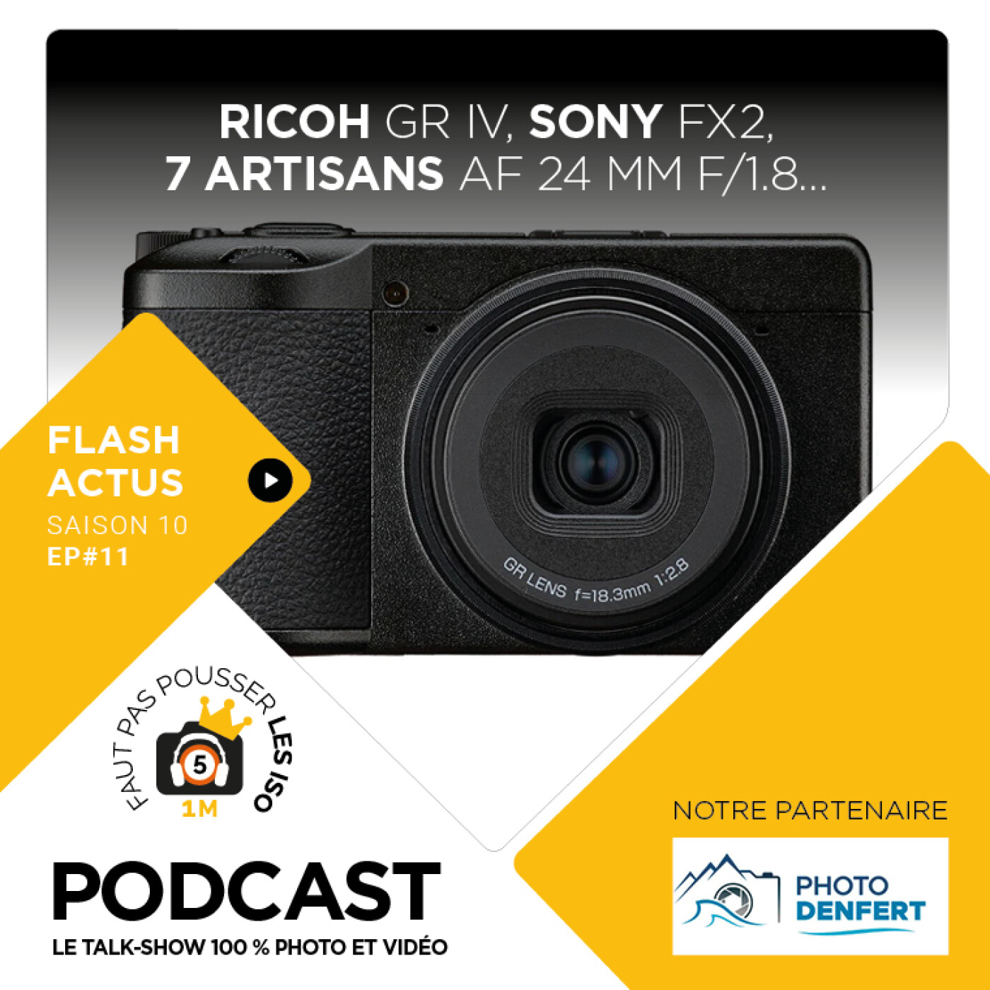 LE FLASH ACTUS - S1011 : Ricoh GR IV, Sony FX2, 7 ARTISANS AF 24 MM F1.8