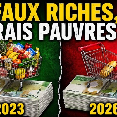 Algériens : Vous avez les mêmes billets, mais vous êtes plus...pauvre cover