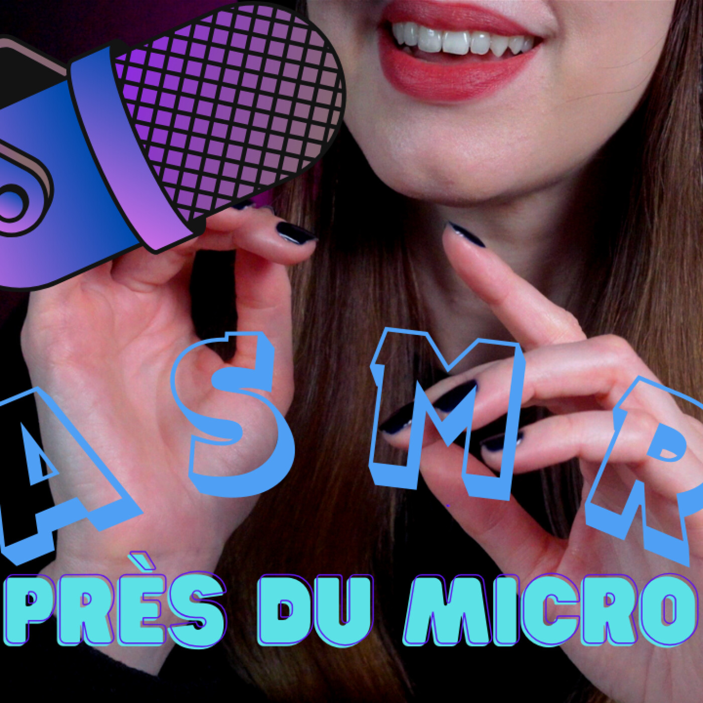 ASMR TRÈS PRÈS DU MICRO 🎙 pour t’endormir 🌙 (chuchotement, visuel, bruits de bouche&%238230;)