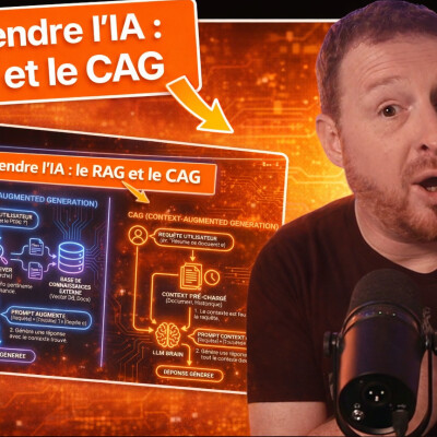 Comprendre l'IA : le RAG et le CAG cover