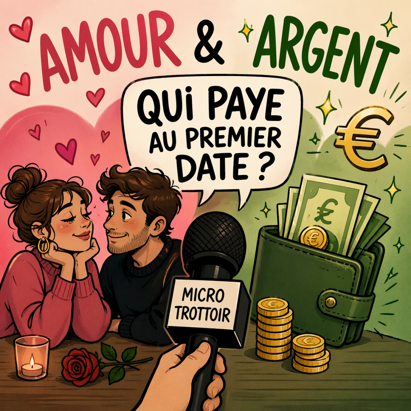 Qui paye au premier date ? Love micro-trottoir par Radio Kedi episode artwork