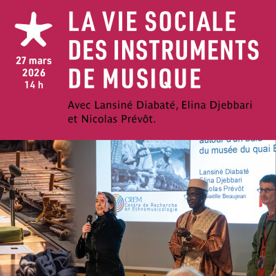 Les rendez-vous du salon de lecture - La vie sociale des instruments de musique cover