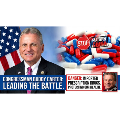 Episode 24: The Pill Problem: Why America’s Medicine Cabinet is Made in China (and How We Fix It) with Rep. Buddy Carter cover