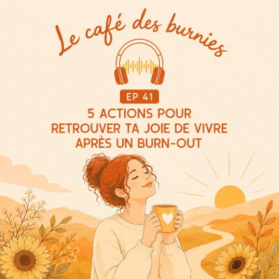 EP 41 : 5 ACTIONS POUR RETROUVER TA JOIE DE VIVRE APRÈS UN BURN-OUT cover