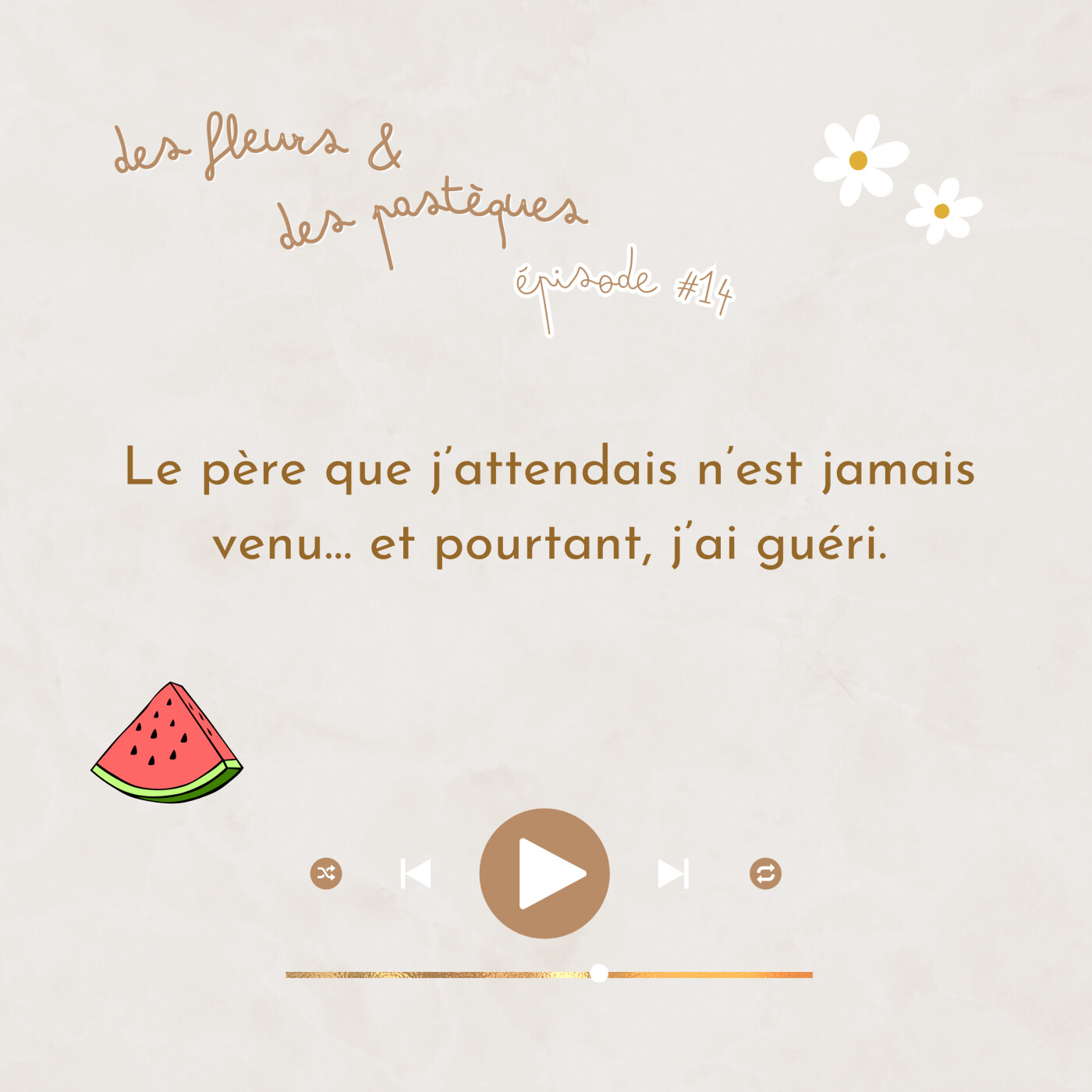 Des fleurs et des pastèques