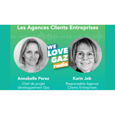 WeLoveGaz radio - interview - Les Agences Clients Entreprises cover