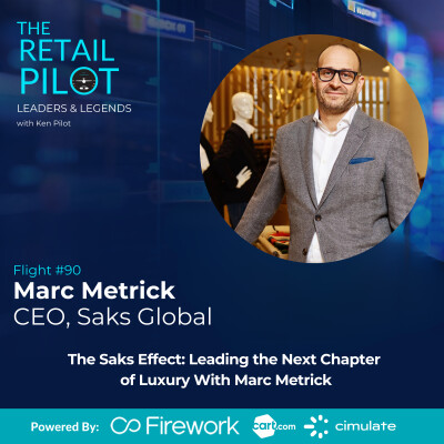The Saks Effect: Leading the Next Chapter  of Luxury With Marc Metrick cover
