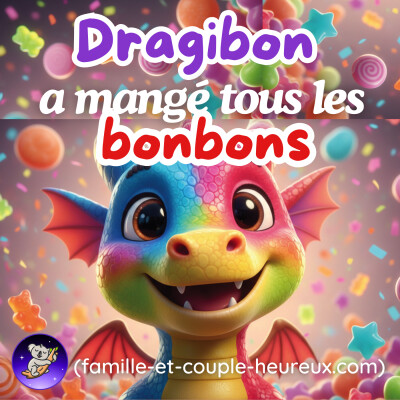 Le Dragon qui a Mangé tous les Bonbons 🐉🍬 | Histoire pour s’endormir - Dragibon | Patricia histoire cover