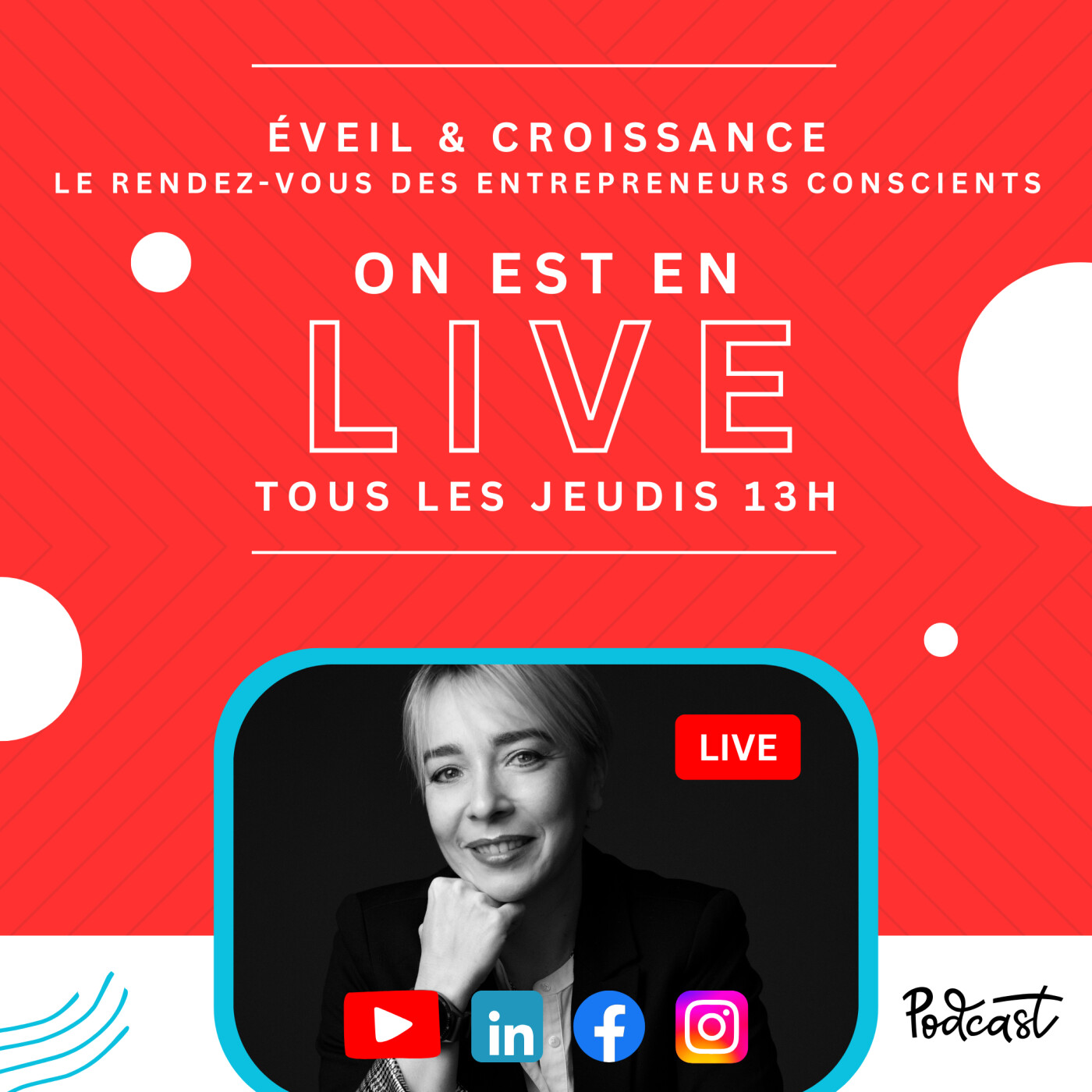 Eveil & Croissance : Le rendez vous des entrepreneurs conscients podcast artwork