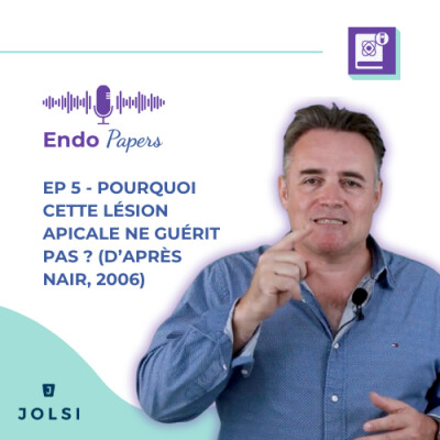 Endo Papers #5 : Pourquoi cette lésion apicale ne guérit pas ? (d’après Nair, 2006) cover