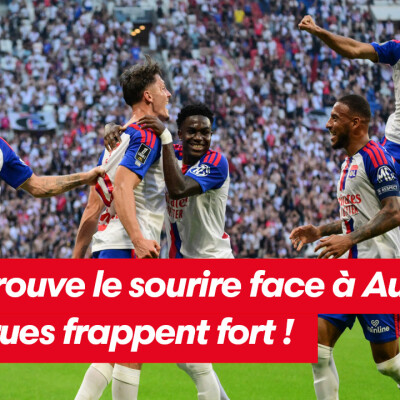 L'OL retrouve le sourire face à Auxerre... Les recrues frappent fort ! cover