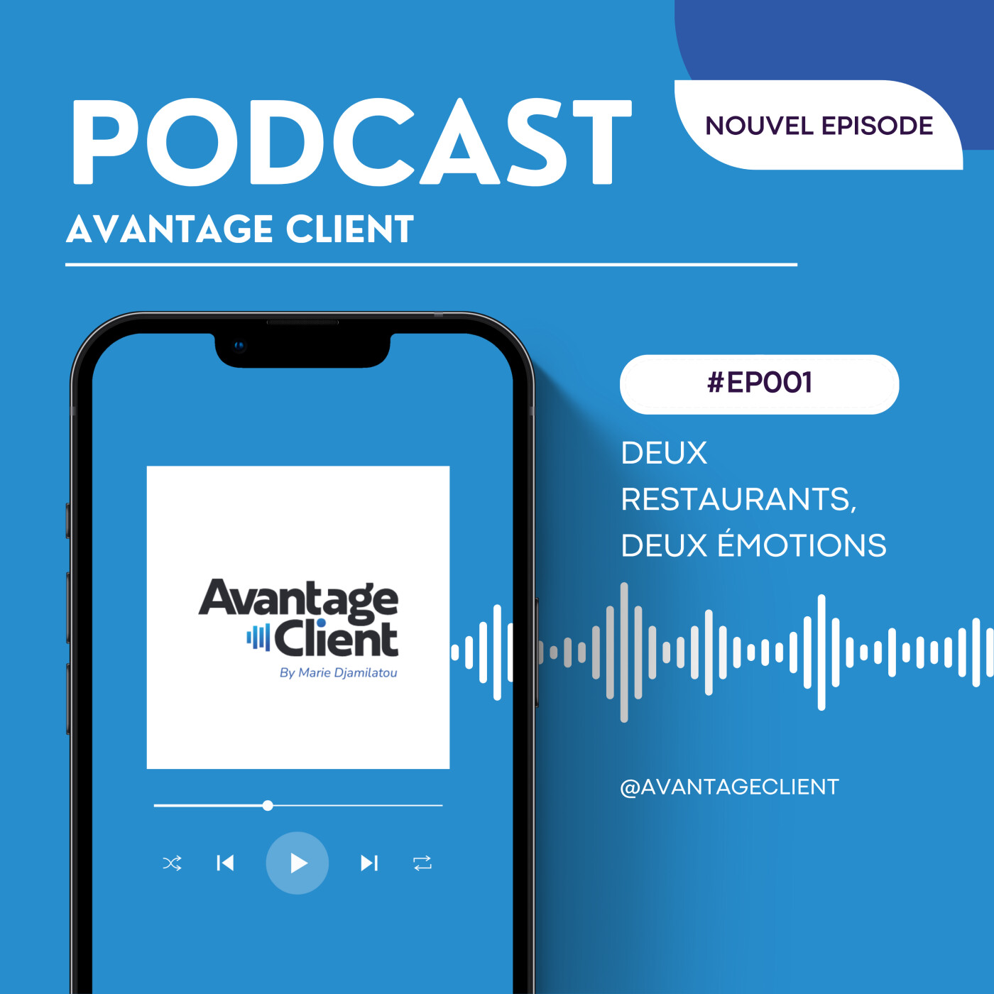 Ep#001 - Deux restaurants, deux émotions episode artwork
