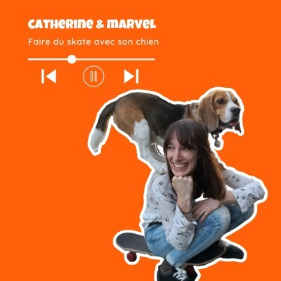 Apprendre le skate avec son chien - REDIF cover