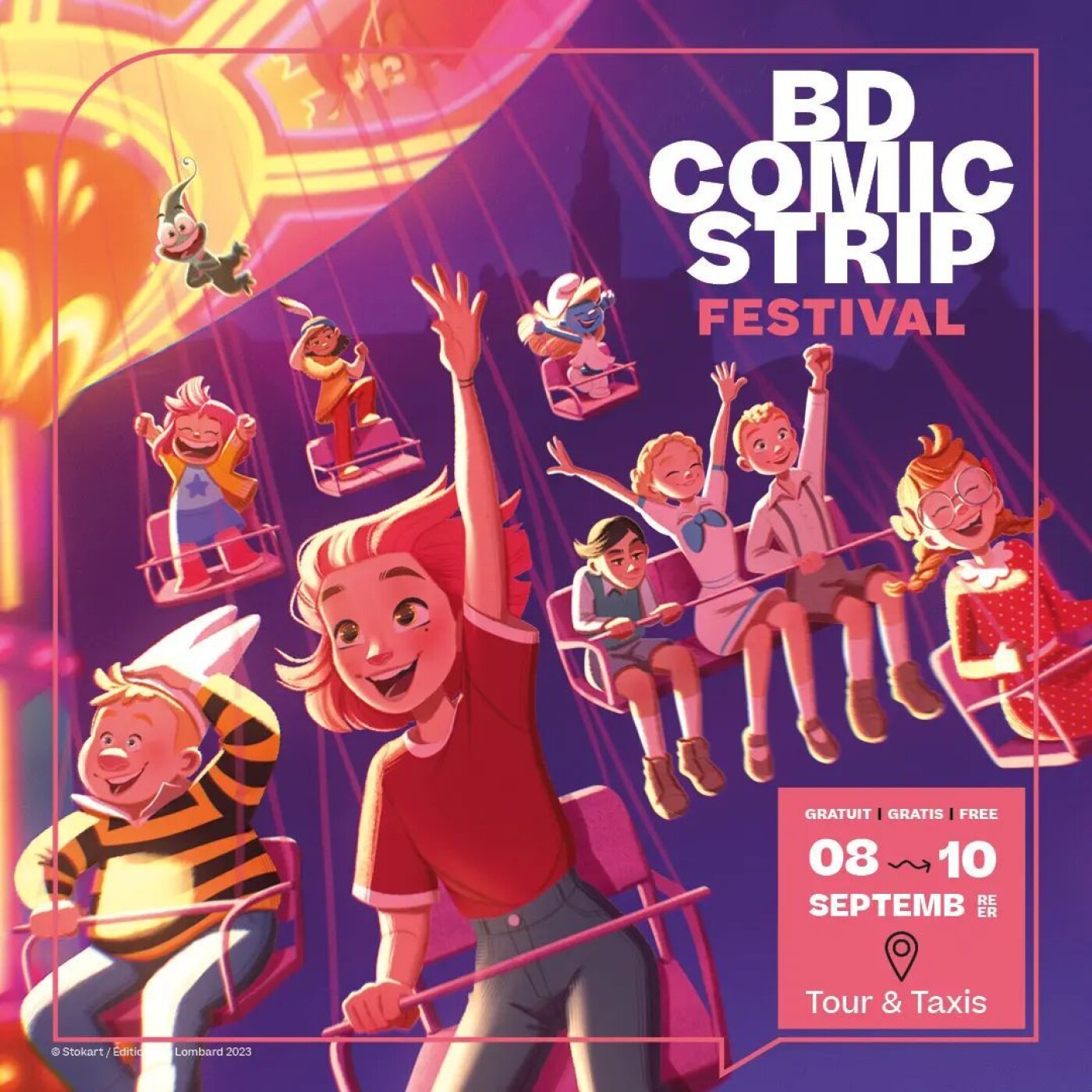 Ce week end, tous au BD Comic Strip ! Dans ma bulle #285 episode artwork