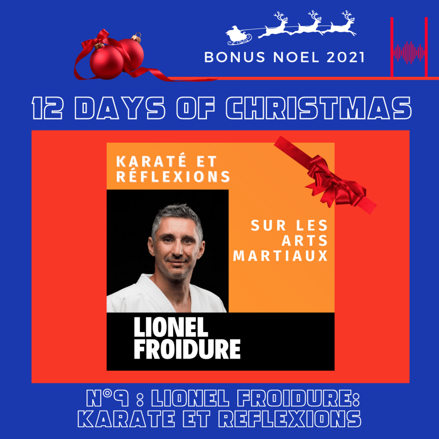 12 days of Christmas 2021- Episode 9 - Karaté et Reflexions de Lionel Froidure