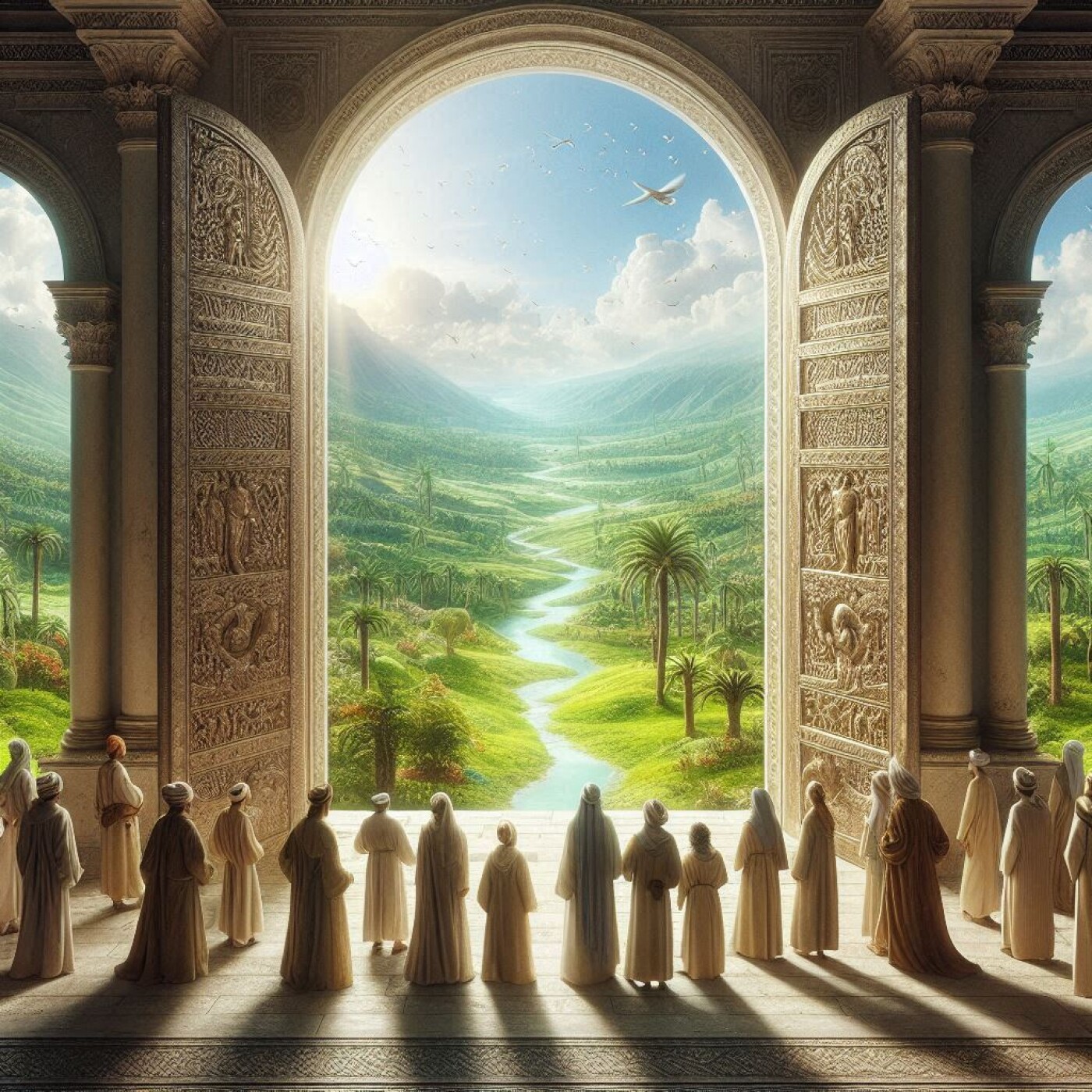 Aux portes de la terre promise - Archange Ouriel Psaume 110