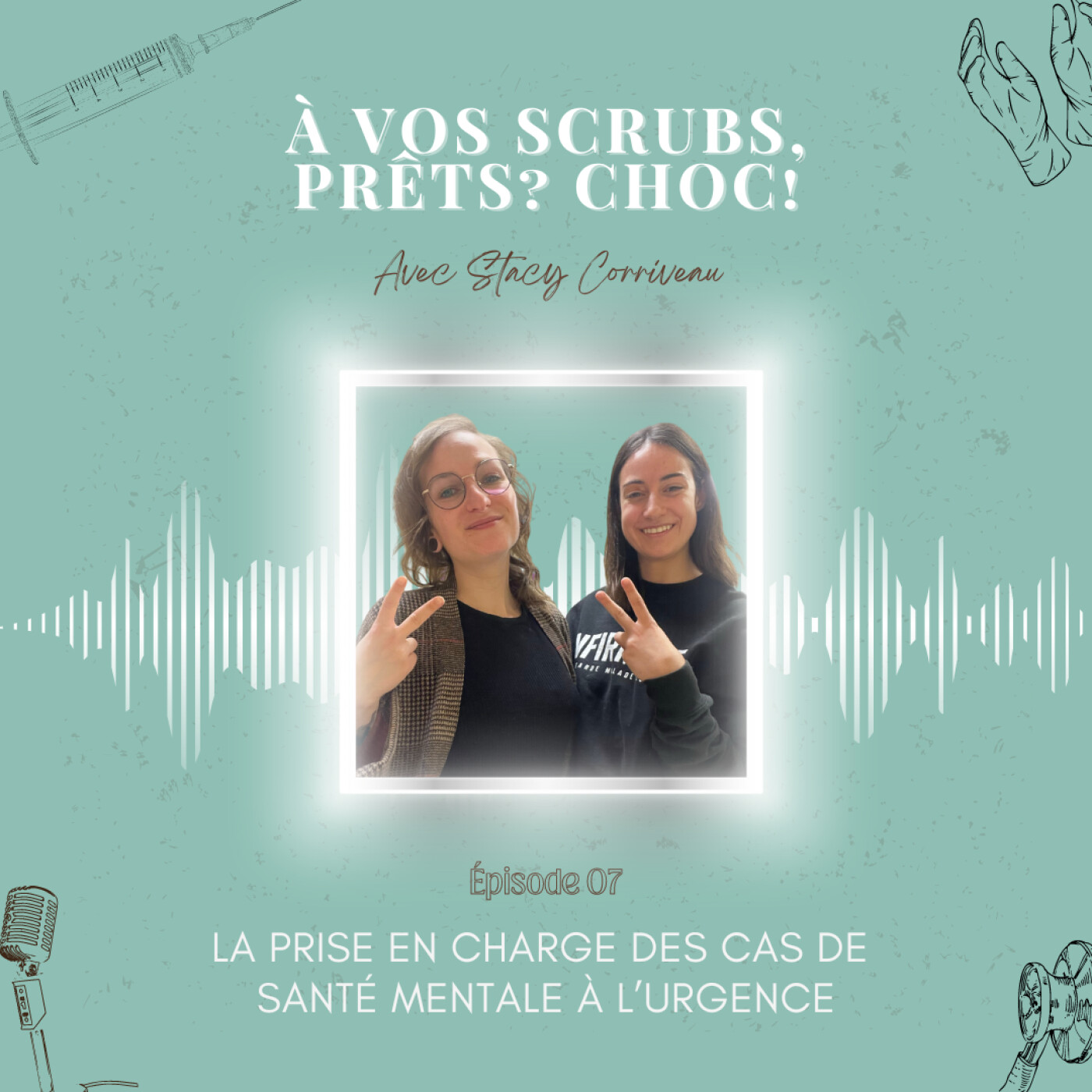 À vos scrubs, prêts? CHOC!