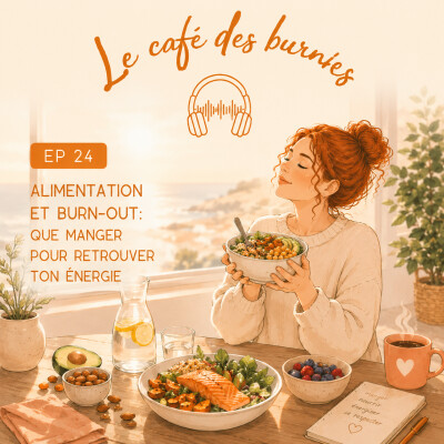 EP 24 ALIMENTATION ET BURN-OUT: que manger pour retrouver ton énergie cover