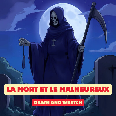 Fable de la fontaine : La mort et le malheureux cover