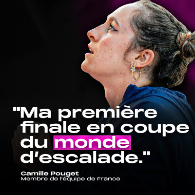 Camille Pouget - Sa première finale à Chamonix cover