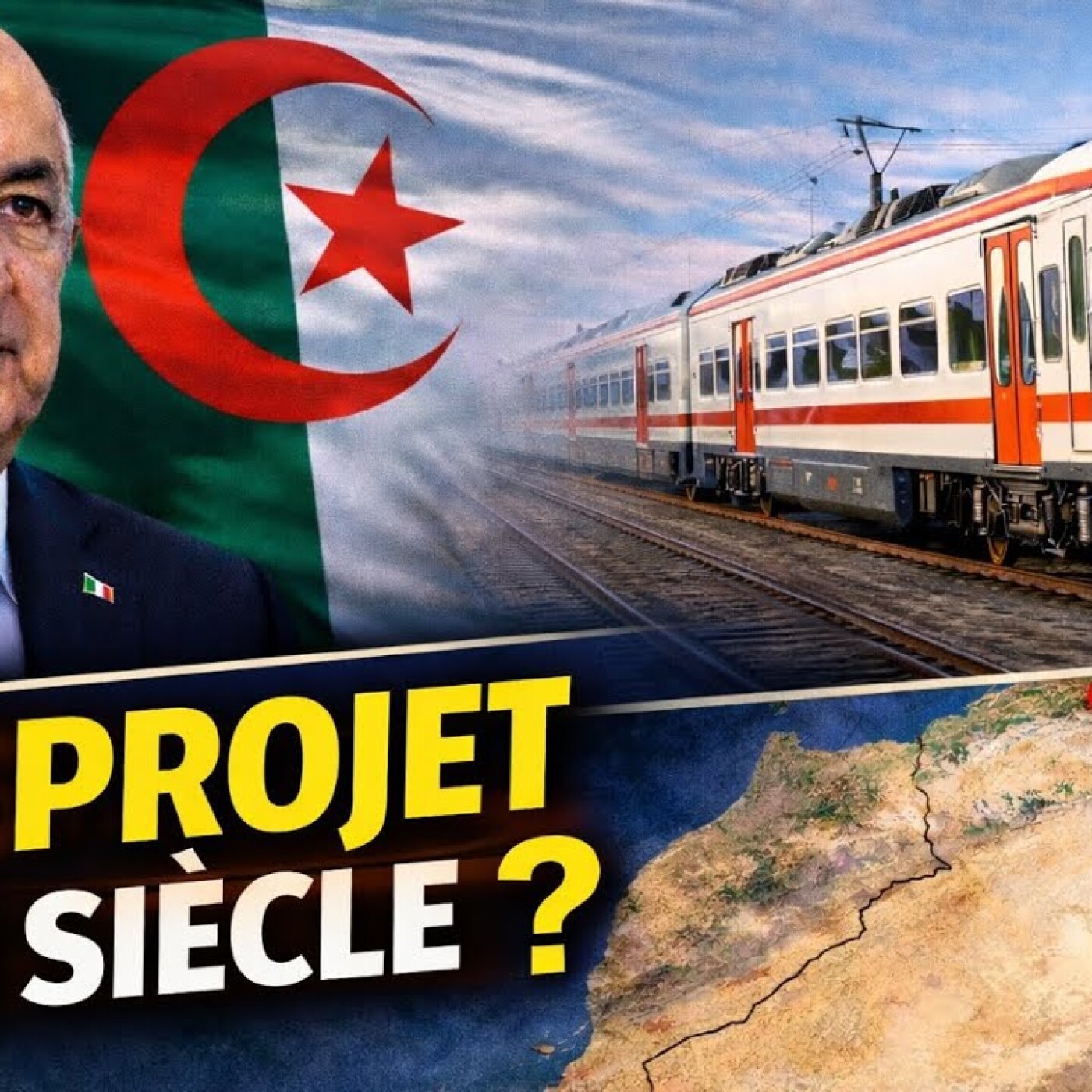 Le train Alger-Tamanrasset : Tout ce qu'on ne vous dit pas sur cet autre mégaprojet fou de Tebboune episode artwork