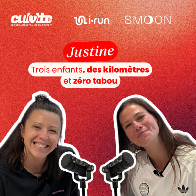 Justine: Trois enfants, des kilomètres et zéro tabou. Talk Culotte & Trail by I-Run Lille. cover
