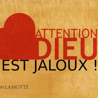 Attention Dieu est jaloux cover