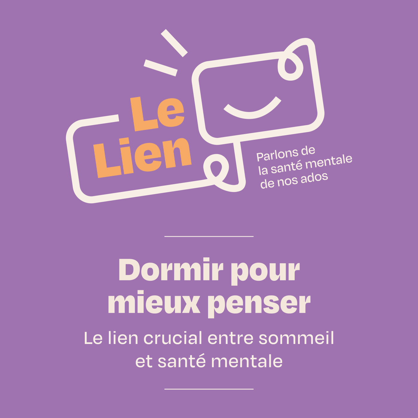 "Dormir pour mieux penser" : le lien crucial entre sommeil et santé mentale