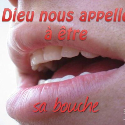 Dieu vous appelle à être sa bouche cover