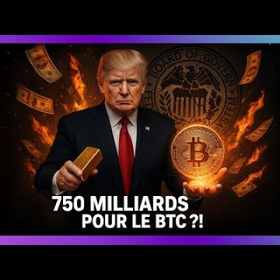 🧨 TRUMP et LA FED : 750 MILLIARDS POUR ACHETER DU BTC 🚀 cover