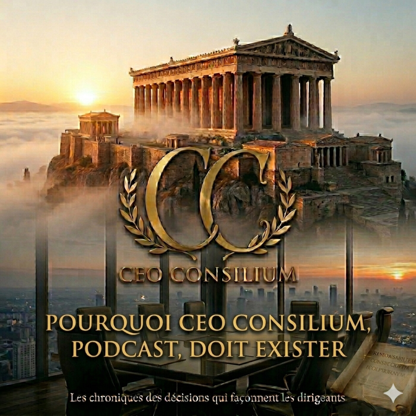 Pourquoi CEO Consilium, podcast doit exister episode artwork