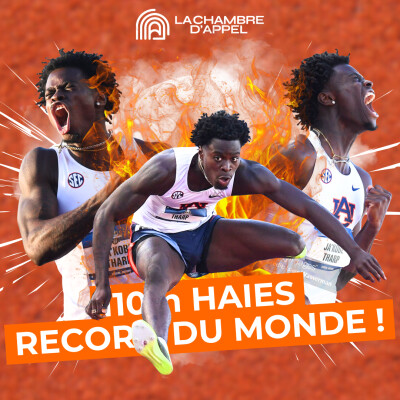 Ja’Kobe THARP explose le record du monde du 110m haies ! 12”75 😱 cover