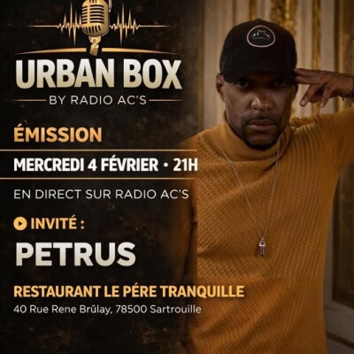 PODCAST URBAN BOX du 04/02/2026. Guest : PETRUS cover