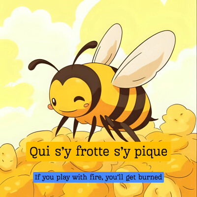 Qui s'y frotte s'y pique cover
