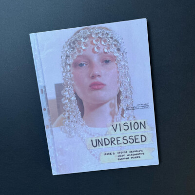 Fashion and rebellion in Vision Undressed magazine cover