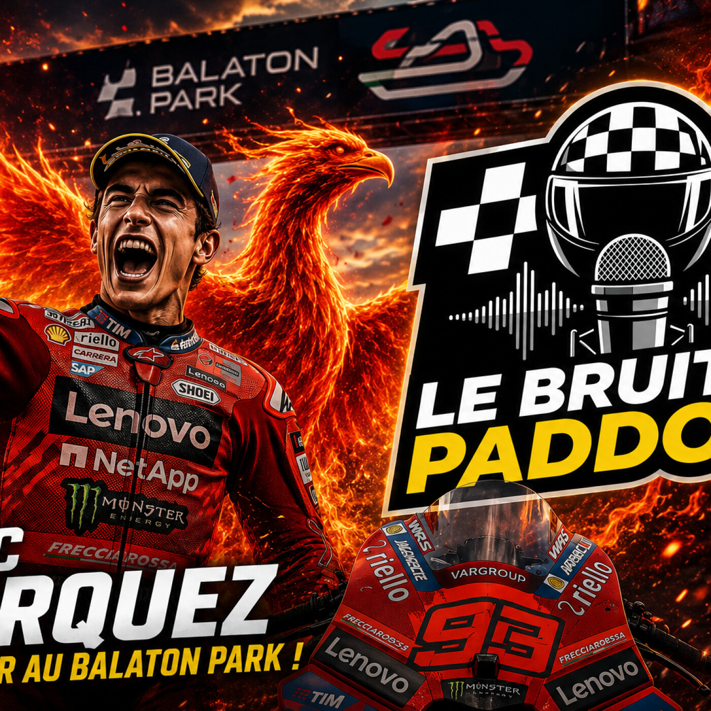 Le Bruit du Paddock S01 EP05 MotoGP Mugello GP d'Italie, Balaton Park GP de Hongrie 2026 episode artwork