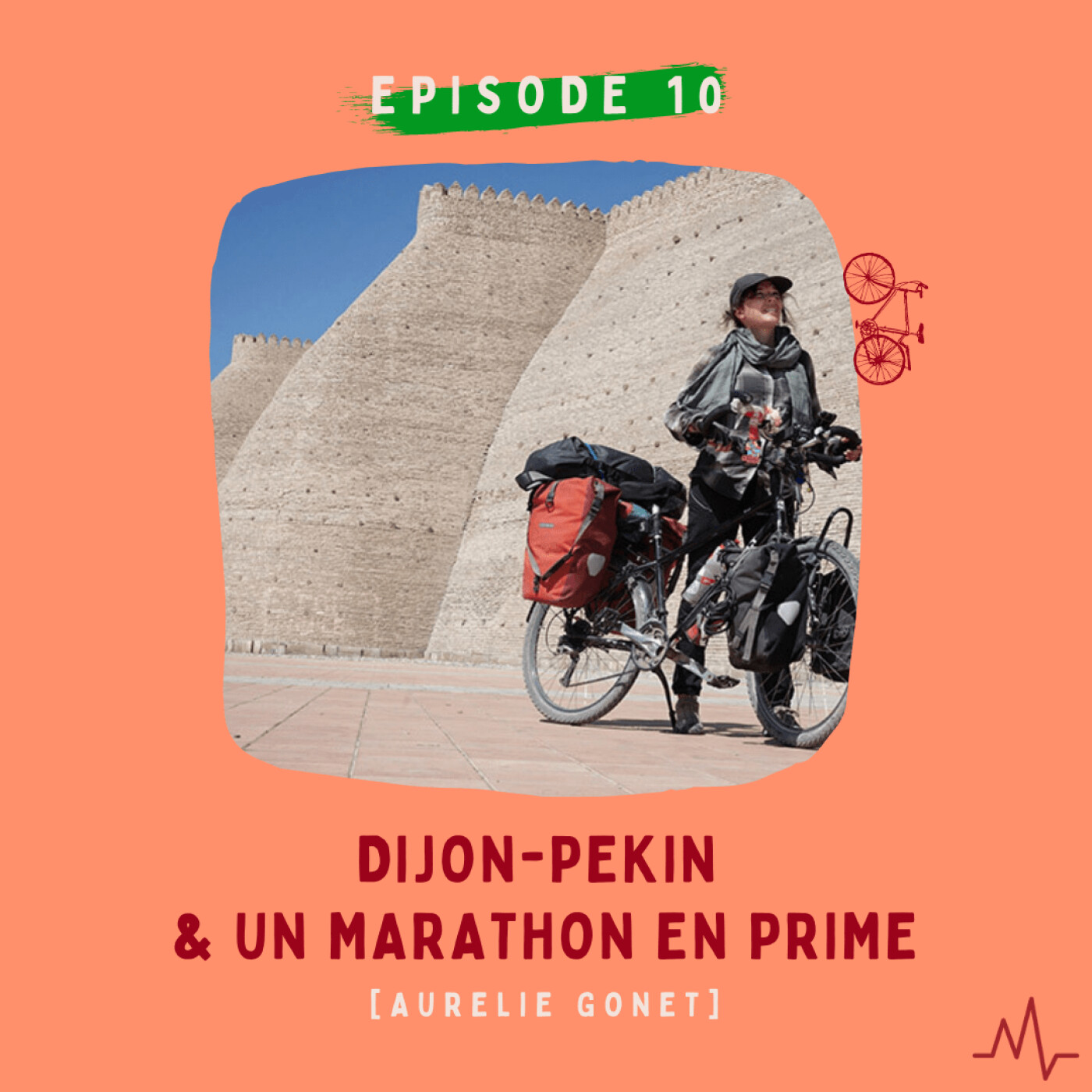 Aurélie Gonet - Dijon-Pékin & un marathon en prime