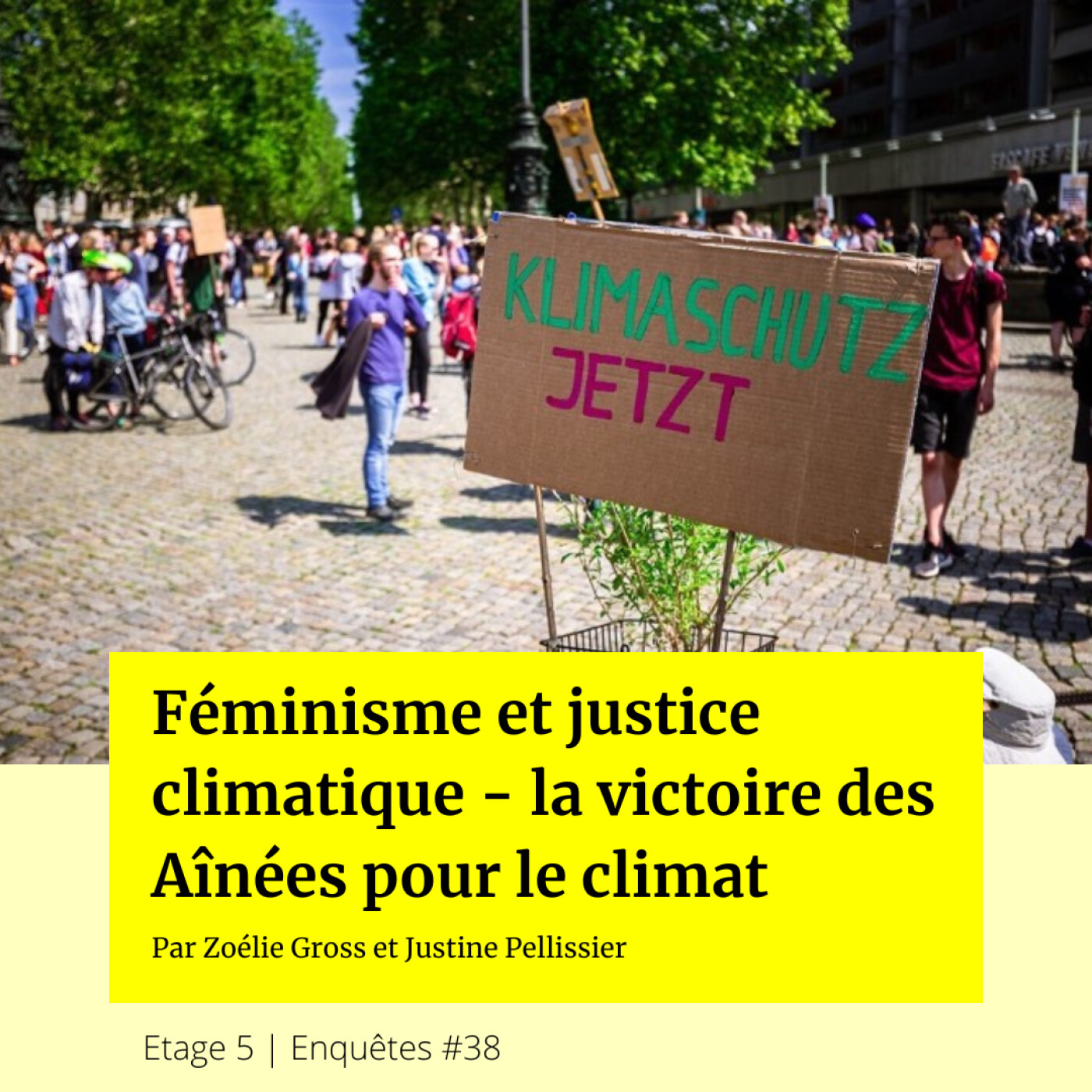 Féminisme et justice climatique. La victoire des Aînées pour le climat