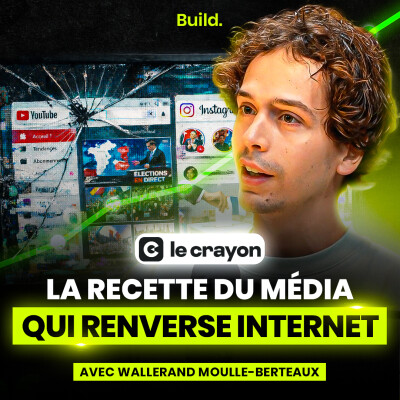 🎙️ Médias, politique et pouvoir : les vérités que personne n’assume - avec Wallerand Moullé-Berteaux (CEO Le Crayon) cover