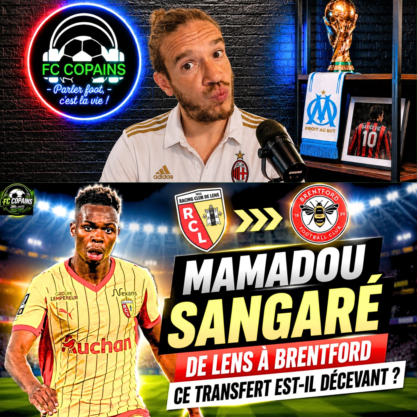 Débat Mercato - Mamadou Sangaré de Lens à Brentford - Ce transfert est-il décevant ?