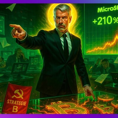 💣 MICROSTRATEGY EXPLOSE TOUT : il DÉCLENCHE UNE RÉVOLUTION avec Bitcoin ! cover