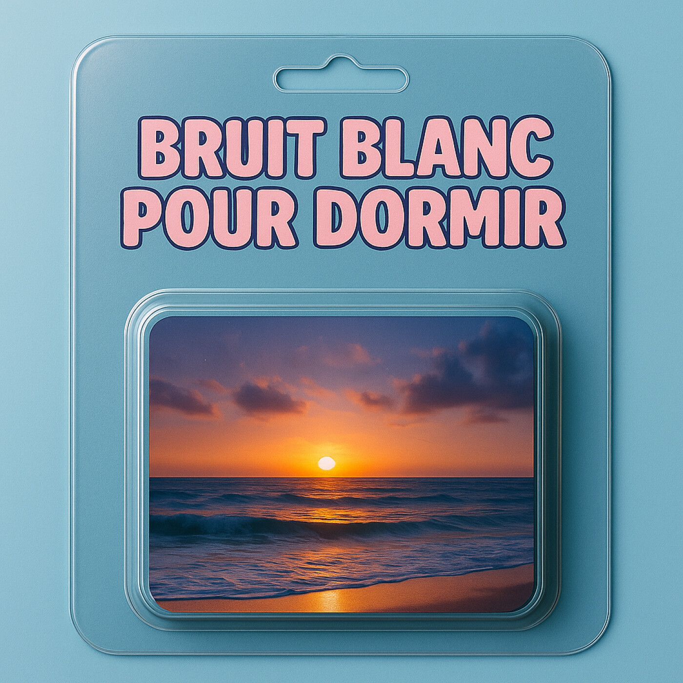 1 H Bruit Blanc pour DORMIR | Hypnose par le son des vagues | ASMR