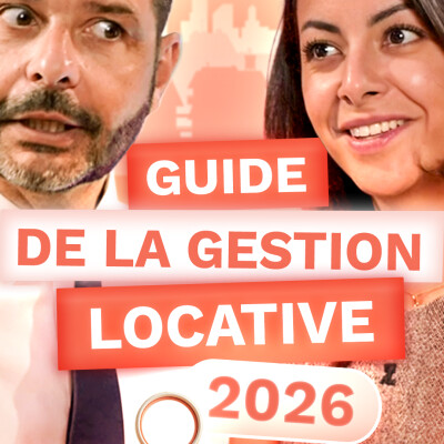 Le guide de la gestion locative 2026 avec 2 experts de l'investissement immobilier cover