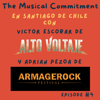 Conversación en español con Victor de Alto Voltaje y Adrian de Armagerock desde Santiago de Chile. cover