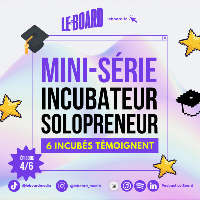 4/6 🎓- De freelance épuisé à solopreneur qui scale : Sébastien revoit son business model [Portraits d'Incubés] cover