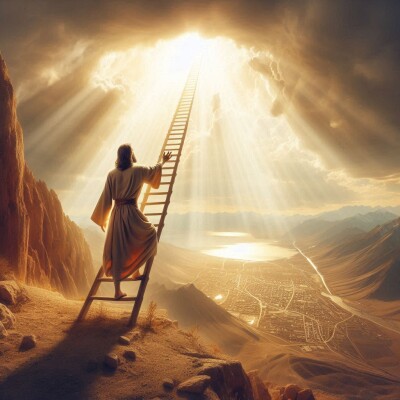 La Nation Essénienne est l’échelle de Lumière qui unit le ciel et la terre - Archange Ouriel Psaume 44 cover