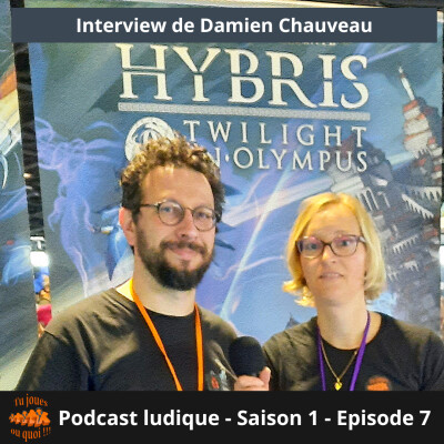 S1 E7 - Damien Chauveau auteur d'Hybris cover