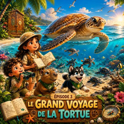 La Vie des Animaux - S01E03 - Le Grand Voyage de la Tortue cover