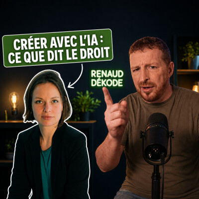 Créer avec l'IA : ce que vous avez vraiment le droit de faire (avec Betty Jeulin, avocate) cover